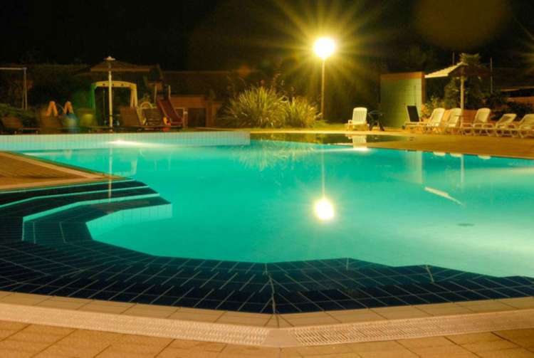 Piscina dell'hotel