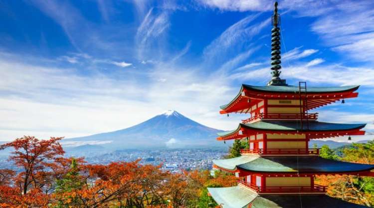 Il monte Fuji