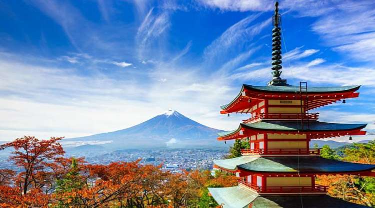 Il monte Fuji
