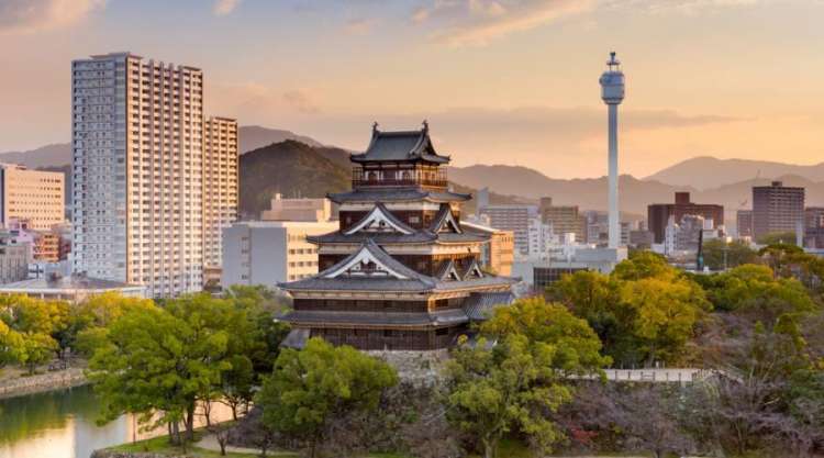 Il castello di Hiroshima