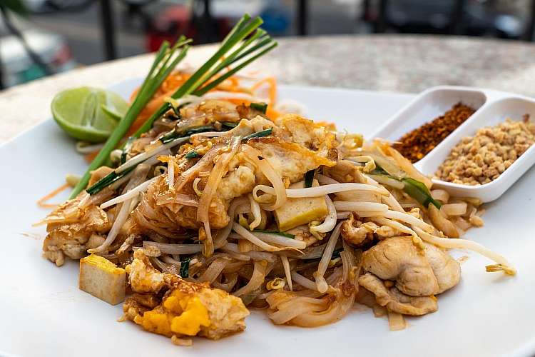 Piatto tipico thailandese