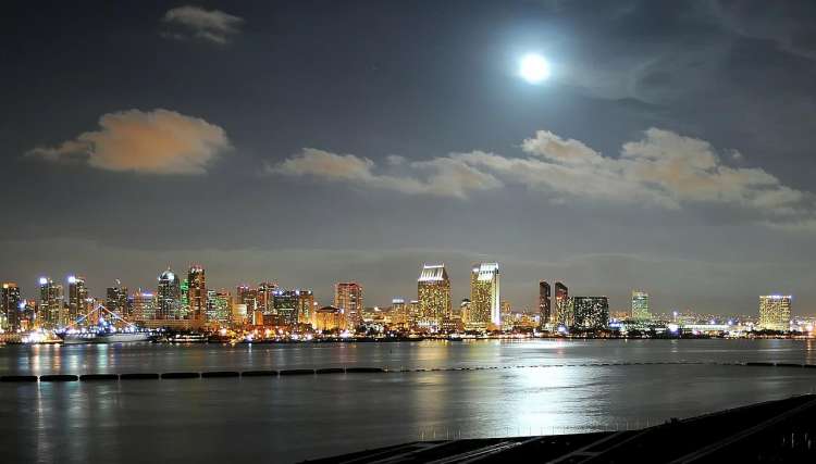 Veduta di San Diego
