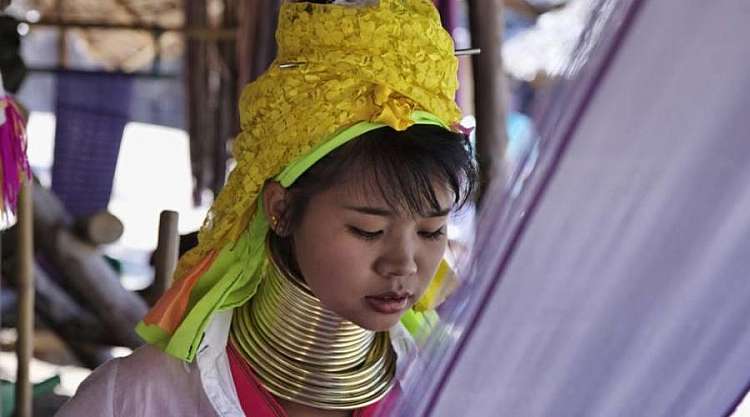Chiang Mai, le donne giraffa