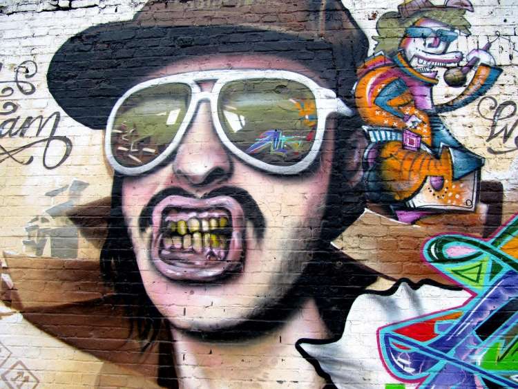 Graffiti sul muro