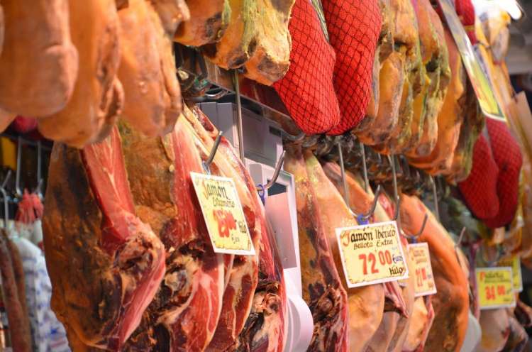 Jamon iberico e jamon serrano