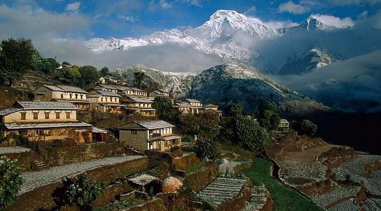 Nepal: Trekking Classico dell'Annapurna di 13 giorni con guida sherpa