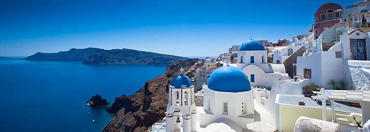 Tour di gruppo isole Greche con guida dall'italia durata 6 giorni