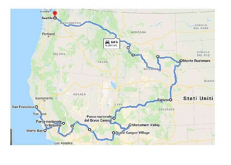 FLY & DRIVE DI GRUPPO IN AUTO O MOTO NEL WEST DEGLI USA da 7 a 22 gg