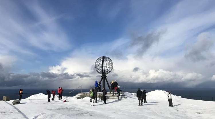 Capo Nord innevato