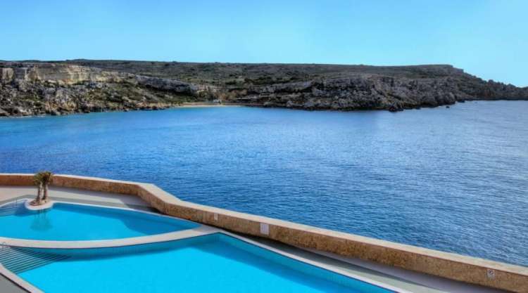 vista dalle piscine