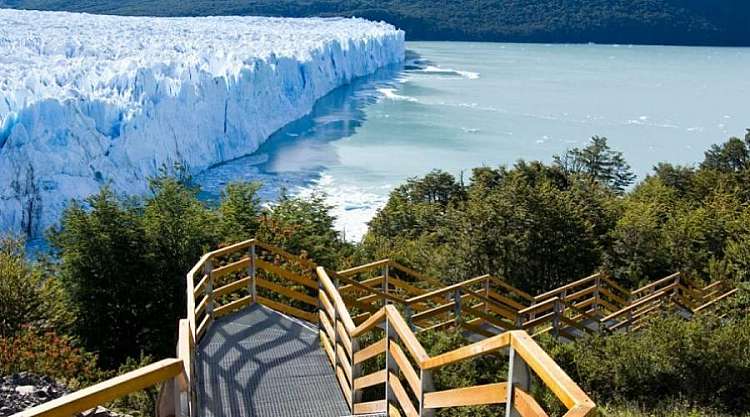 Passerelle al Perito Moreno