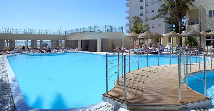 vista piscina