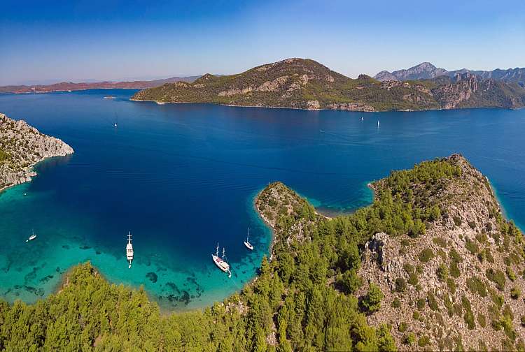 Crociera in Caicco in Turchia: fiordi e spiagge, un vero paradiso