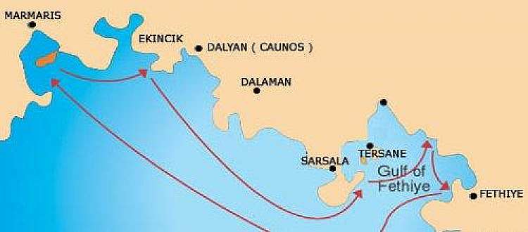 Crociera in Caicco in Turchia: fiordi e spiagge, un vero paradiso