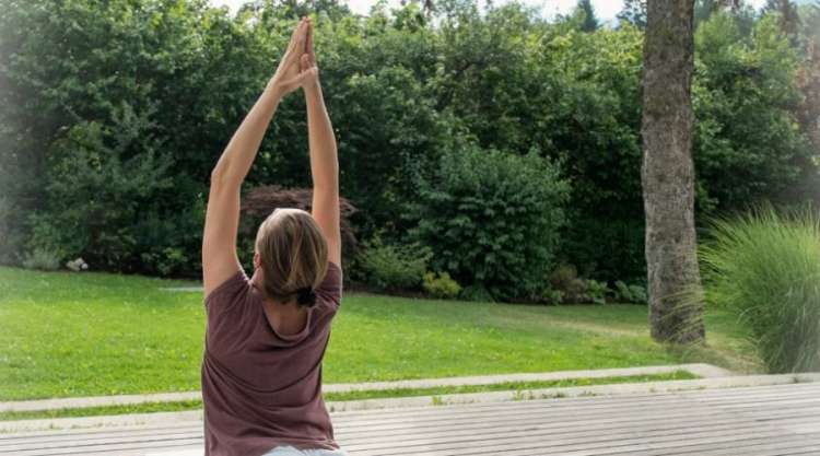 Yoga all'aperto