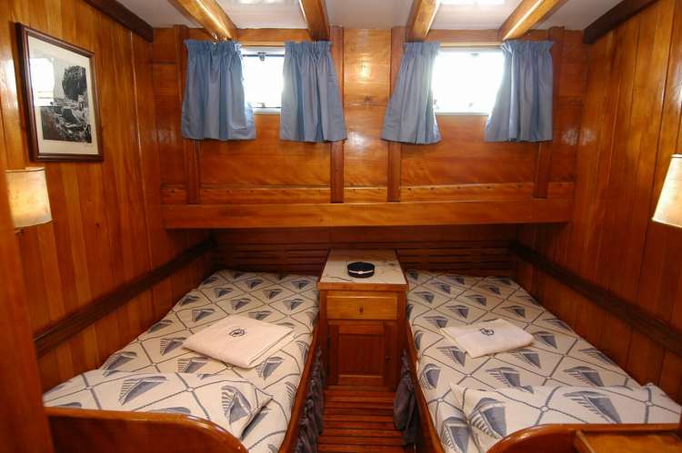 Cabina doppia letti separati