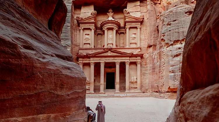 Arrivando a Petra