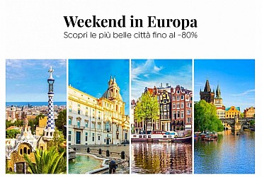 Amsterdam, Praga, Londra, Budapest e… fino al -80% di sconto!