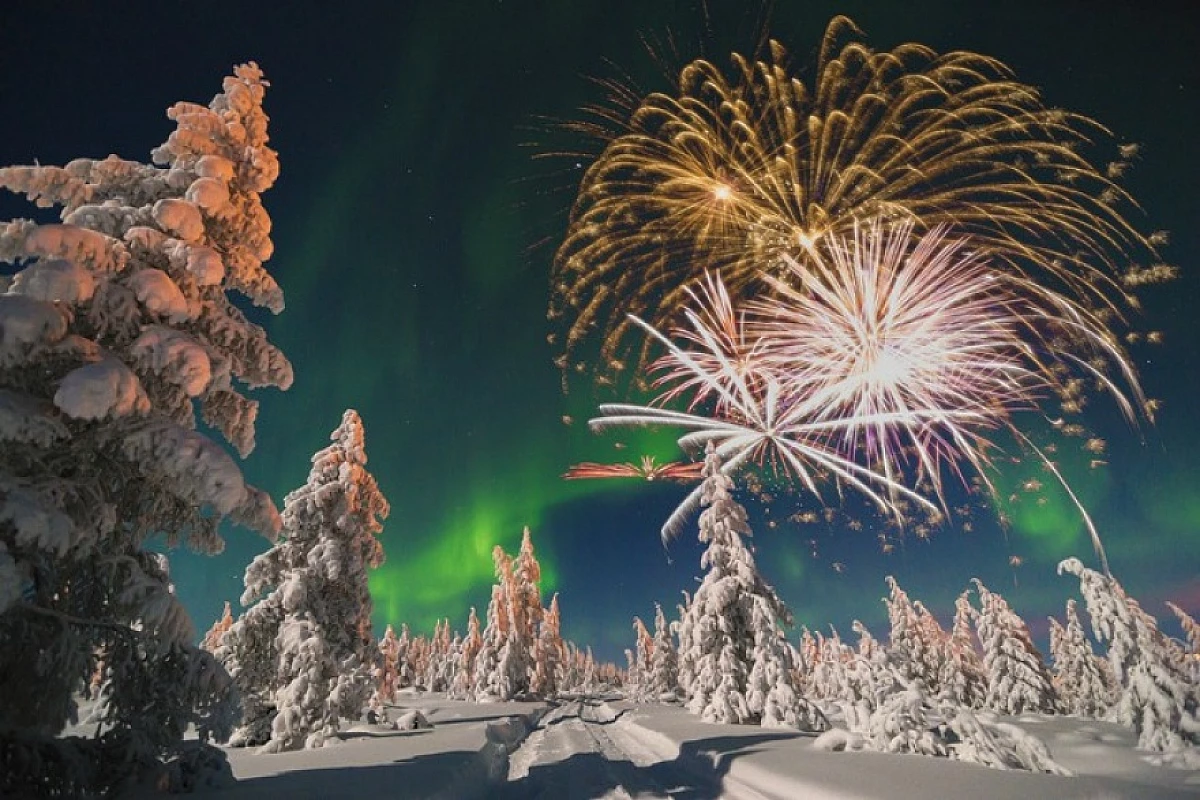 Capodanno 2020 in Lapponia: festeggia il primo dell'anno qui!
