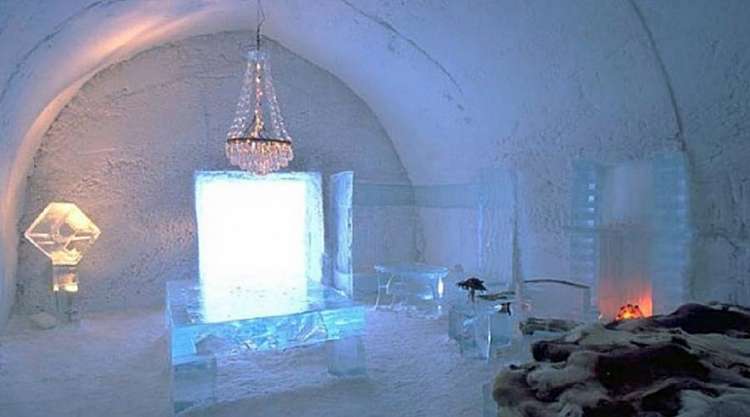 "Wild ice" nella Lapponia Svedese in hotel di ghiaccio da € 1499 a pax