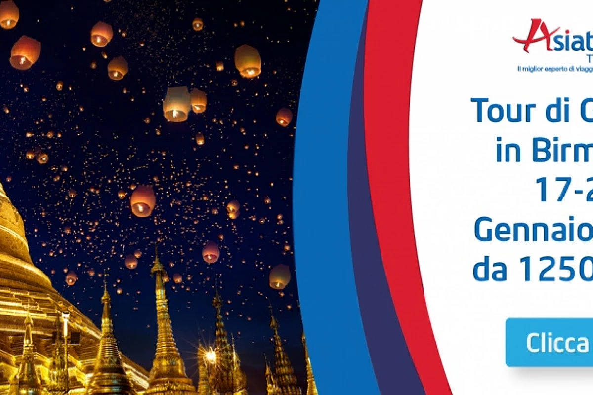 Viaggi in Birmania 17-26 Gennaio 2020 – 10 Giorni da 1130 euro/pax