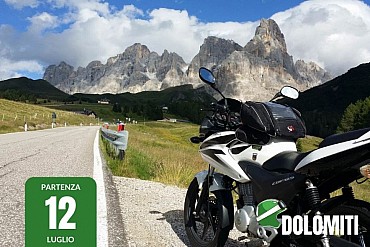 Dolomiti Marathon: 7 giorni in moto alla scoperta delle Alpi da €1299