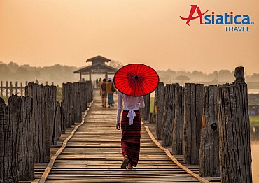 Asiatica Travel -Meraviglie della Birmania 10 giorni da 1.185 euro/pax