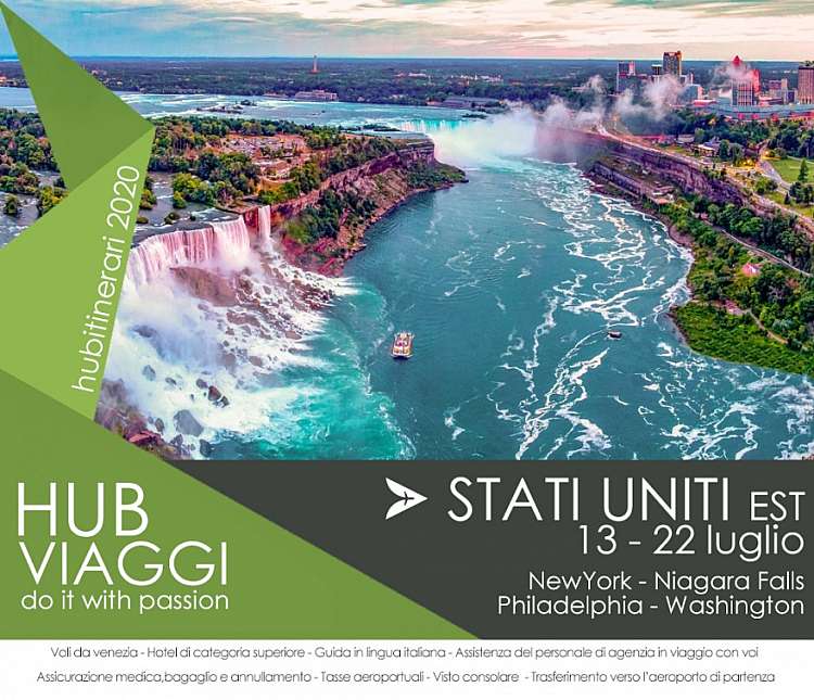 STATI UNITI EST: New York Washington Philadelphia Niagara Falls