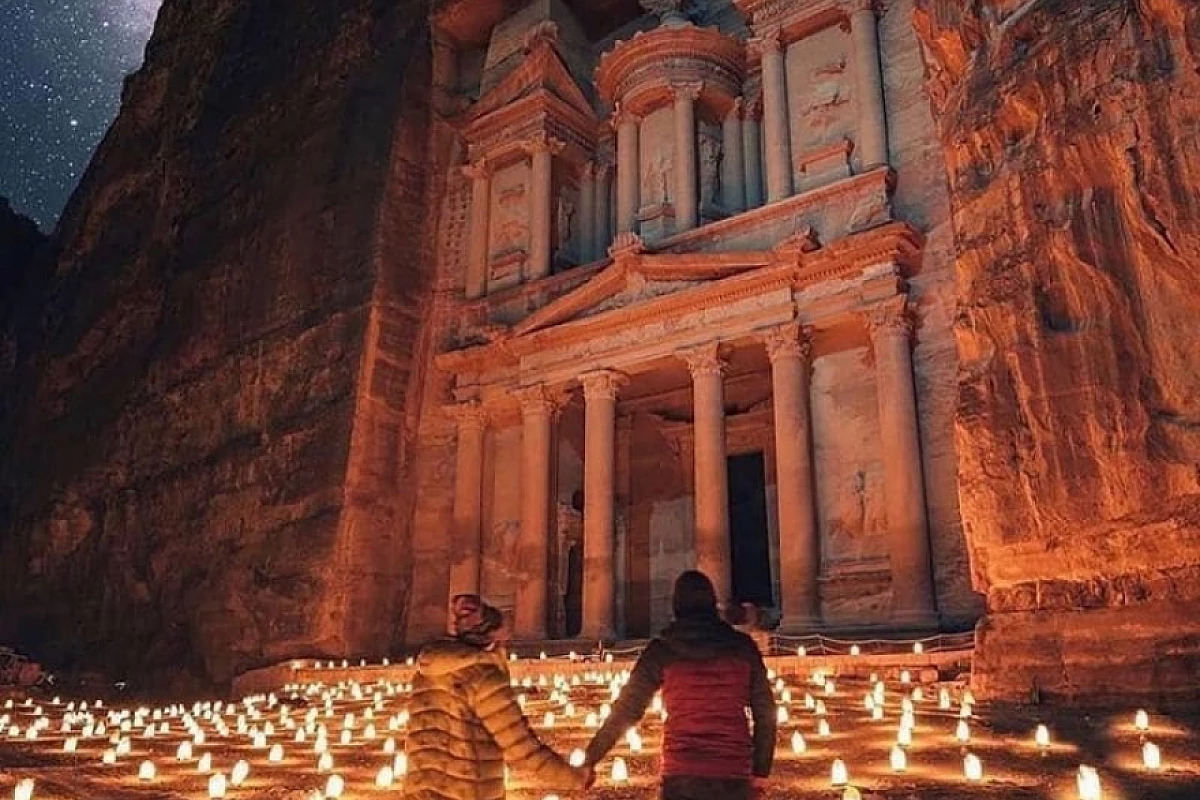 Tour completo della Giordania a Capodanno con voli da Milano e Roma
