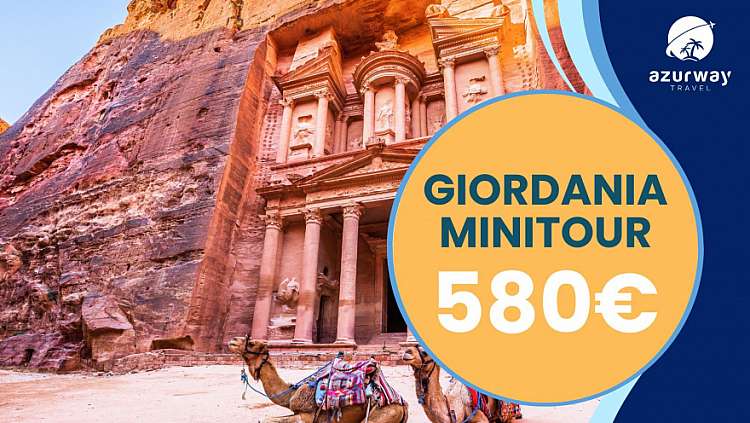 MINITOUR GIORDANIA a 580€ ! Quote promozionali entro 30/11