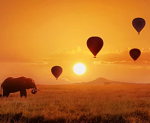 Safari in mongolfiera in Tanzania a meno di 7000€ : una vera occasione