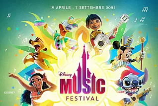 La magia Disney prende vita con la musica: arriva il Disney Music Festival a Disneyland Paris!